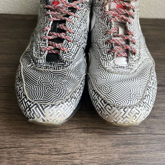 Nike Air‎ Max 1 On Air Tokyo Maze Black White Multicolor Mens Size 14 CI1505-001 - Picture 3 of 12